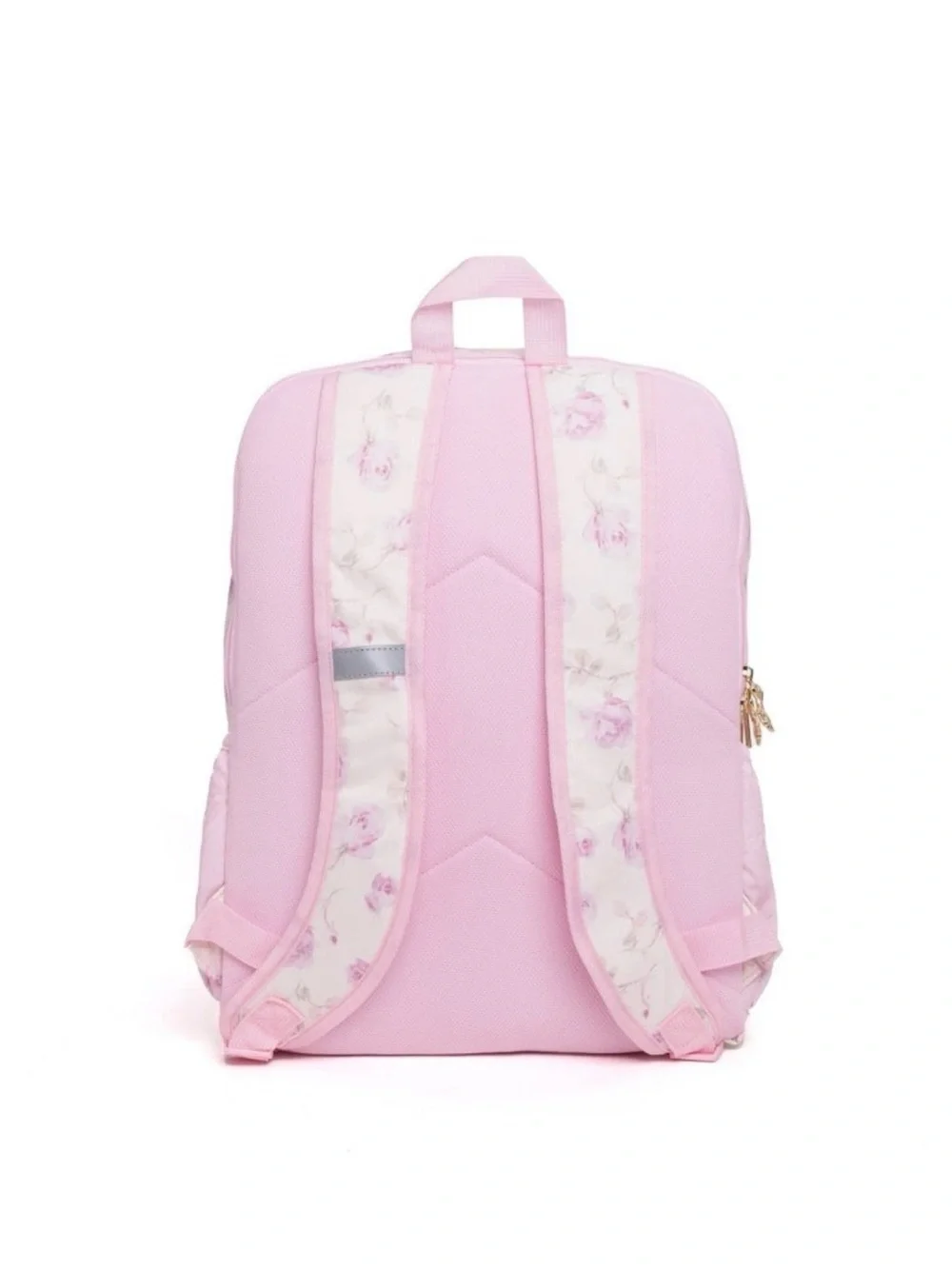 LoveShackFancy x Target Pink Floral Ribbon Rosa Quilted Backpack Sterling Rosa